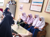 Kepala MTI Koto Panjang Berikan Arahan kepada Siswa Sebelum Mengikuti Lomba